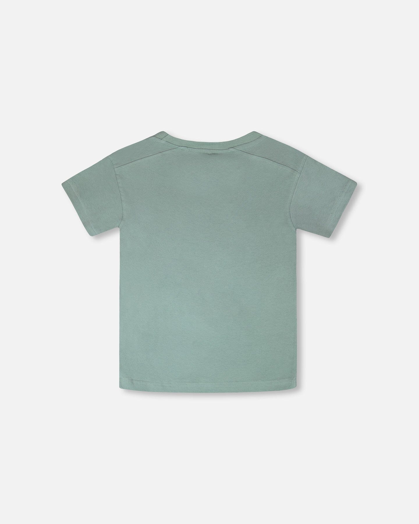 Organic Cotton Jersey T-Shirt With Cross Bag Green