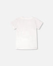 Jersey T-Shirt With Chest Pocket White