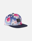 Cap Blue Rose Print
