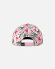 Cap Pink Hibiscus Print
