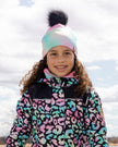 Stretch Jersey Hat Multicolored With Pompom