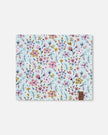 Stretch Jersey Neck Tube Blue Mini Flower Print