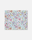 Stretch Jersey Neck Tube Blue Mini Flower Print