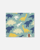 Stretch Jersey Neck Tube Green Dinosaur Print