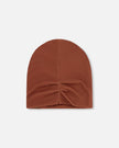 Stretch Jersey Beanie Brown