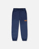 Splash Pants In Recycled Polyester Navy Blue