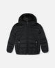 Quilted Mid-Season Jacket Black