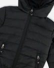 Quilted Mid-Season Jacket Black