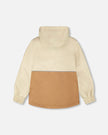 Mid-Season Jacket In Recycled Polyester Beige