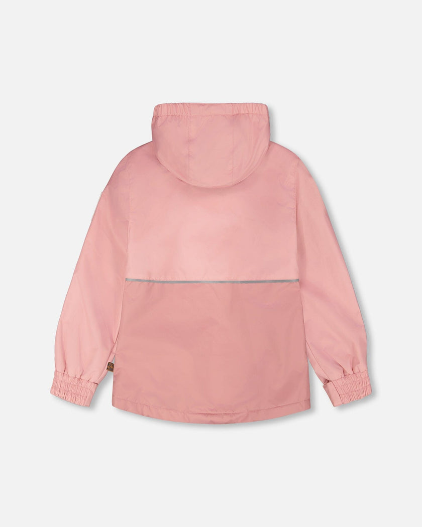 Mid-Season Jacket In Recycled Polyester Light Pink