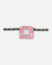 Packable Windbreaker In Polyester Pink Lollipop Print