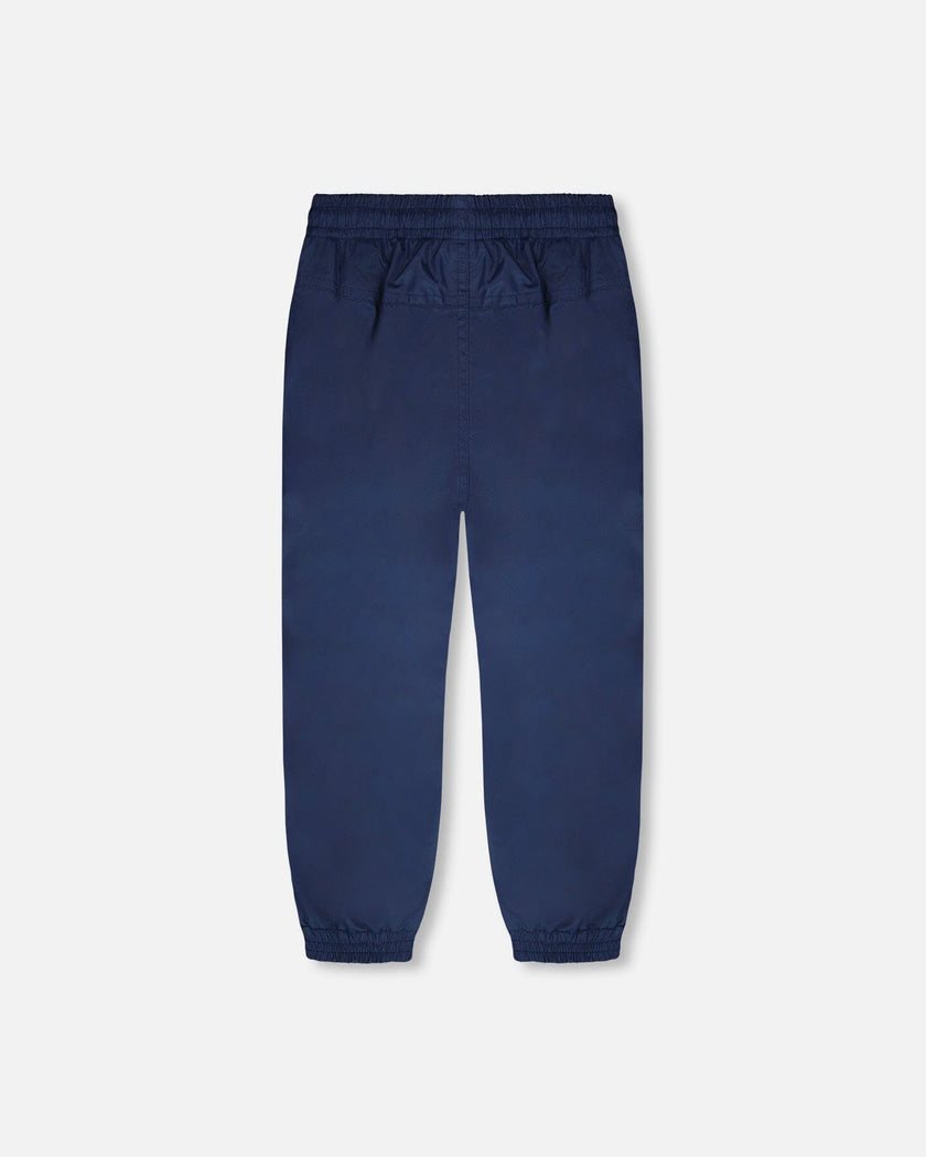 3-In-1 Two-Piece Mid-Season Outerwear Set Blue Colorblock