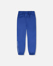 Two-Piece Mid-Season Outerwear Set Blue And Brown Gradient