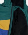 Two-Piece Mid-Season Outerwear Set Green, Yellow And Blue
