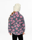 Sherpa Jacket Pink Flowers