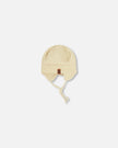 Baby Mid-Season One-Piece Outerwear With Hat Beige