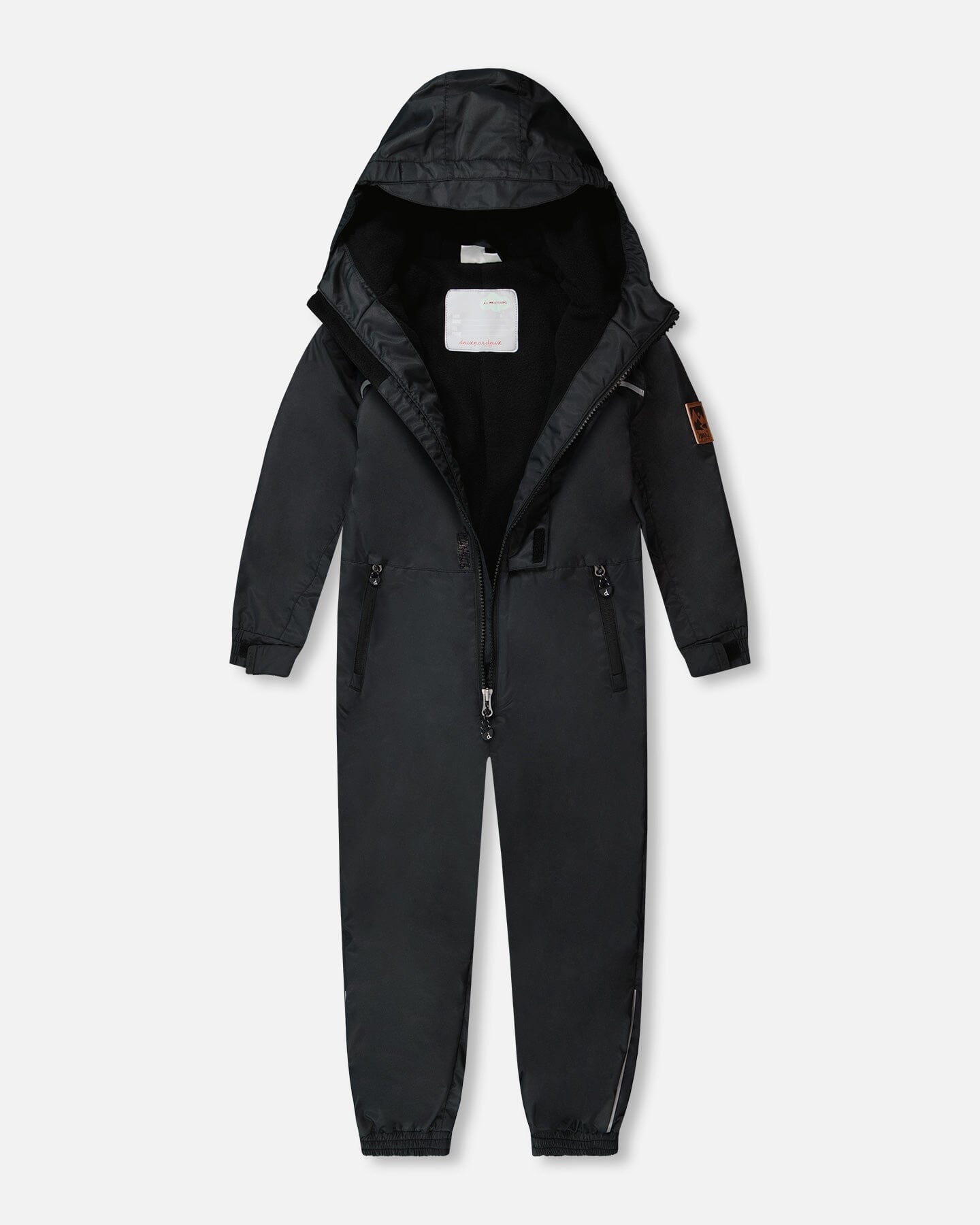 Kids Mid-Season One-Piece Outerwear Black
