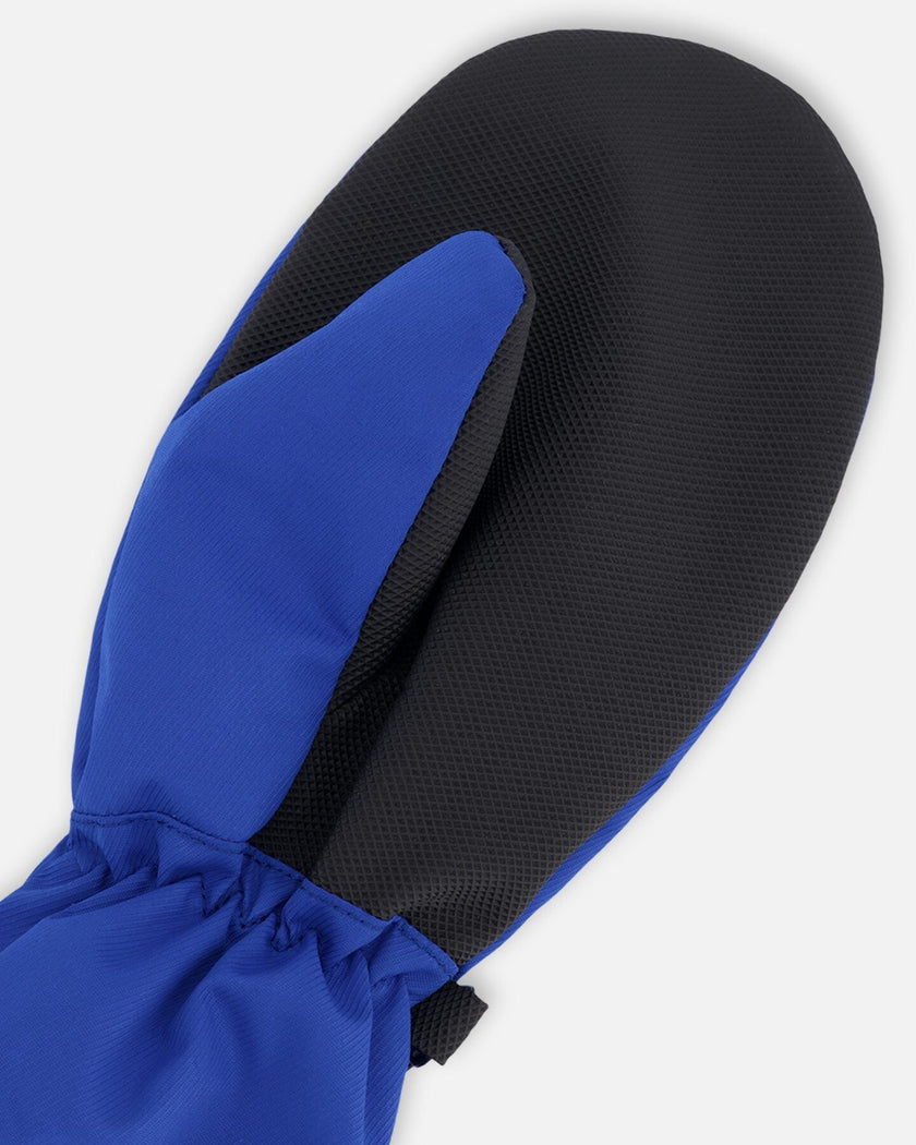 Mid-Season Mittens In Recycled Polyester Royal Blue