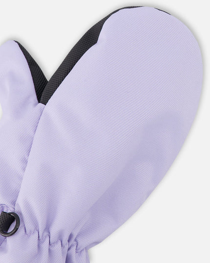 Mid-Season Mittens In Recycled Polyester Lavender