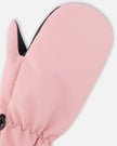 Mid-Season Mittens In Recycled Polyester Light Pink