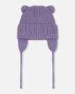 Baby Knit Hat Lavender