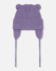 Baby Knit Hat Lavender