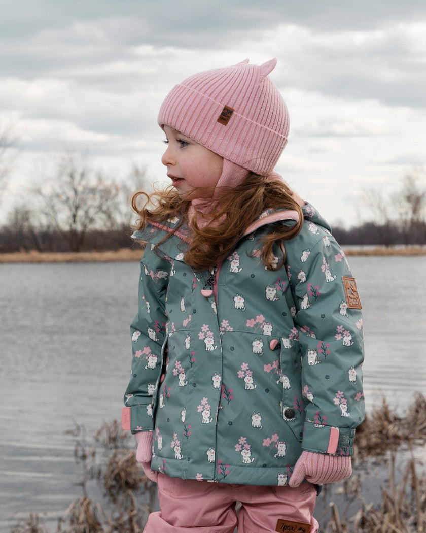 Baby Knit Hat Pale Pink