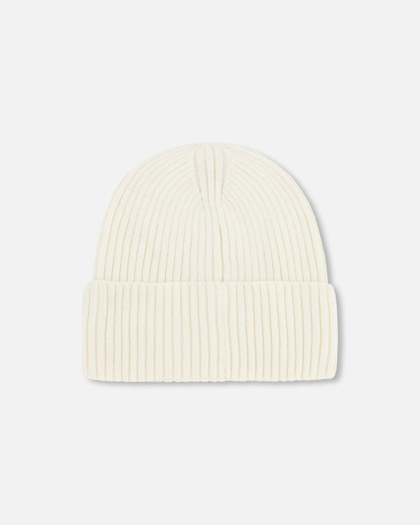 Knit Hat Off White