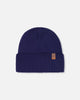 Knit Hat Navy Blue