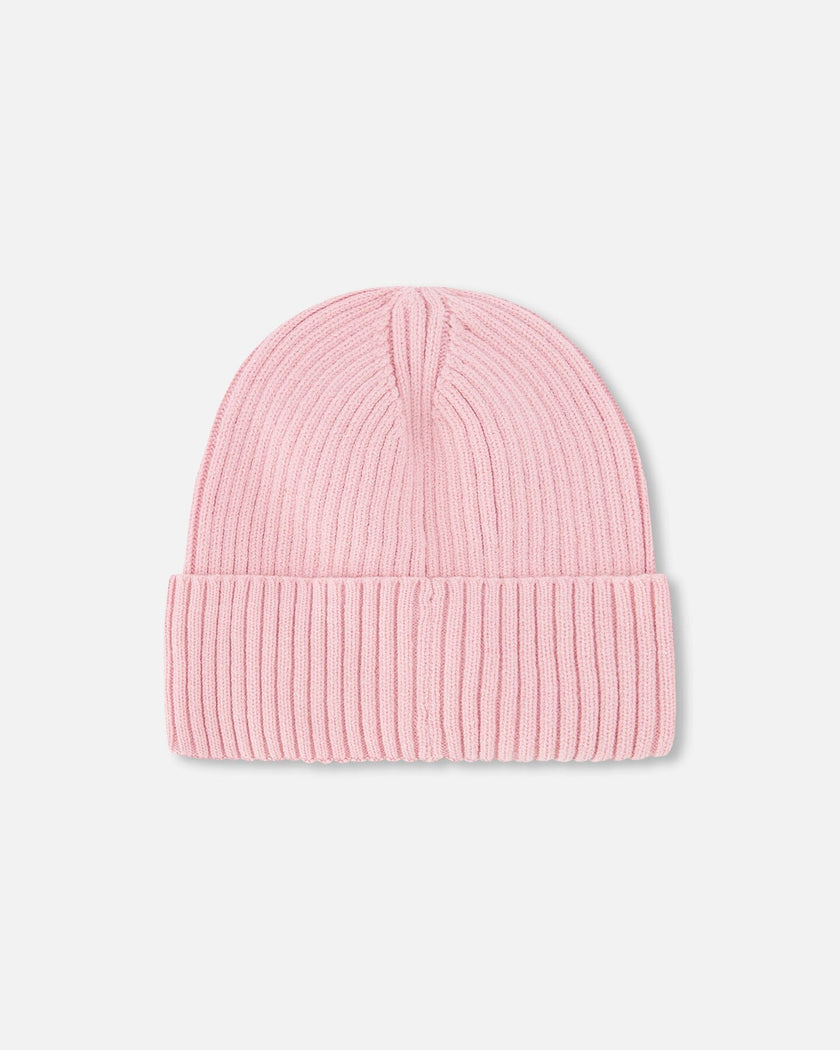 Knit Hat Pale Pink