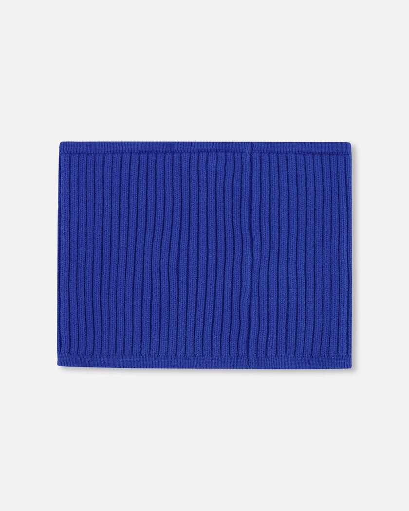 Knit Neckwarmer Royal Blue