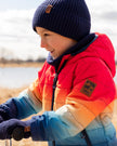Knit Neckwarmer Navy Blue