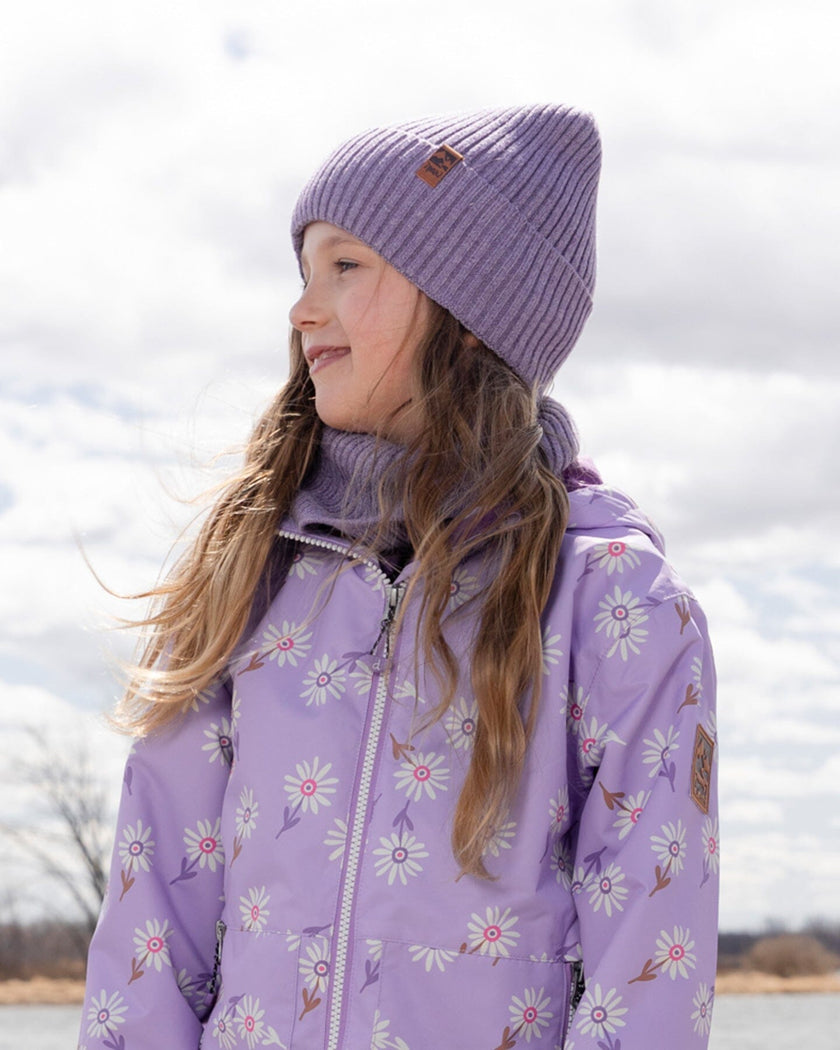 Knit Neckwarmer Lavender
