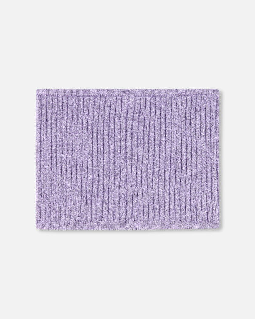 Knit Neckwarmer Lavender