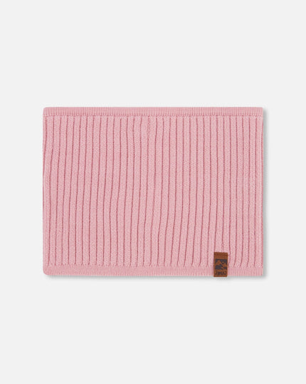 Knit Neckwarmer Pale Pink