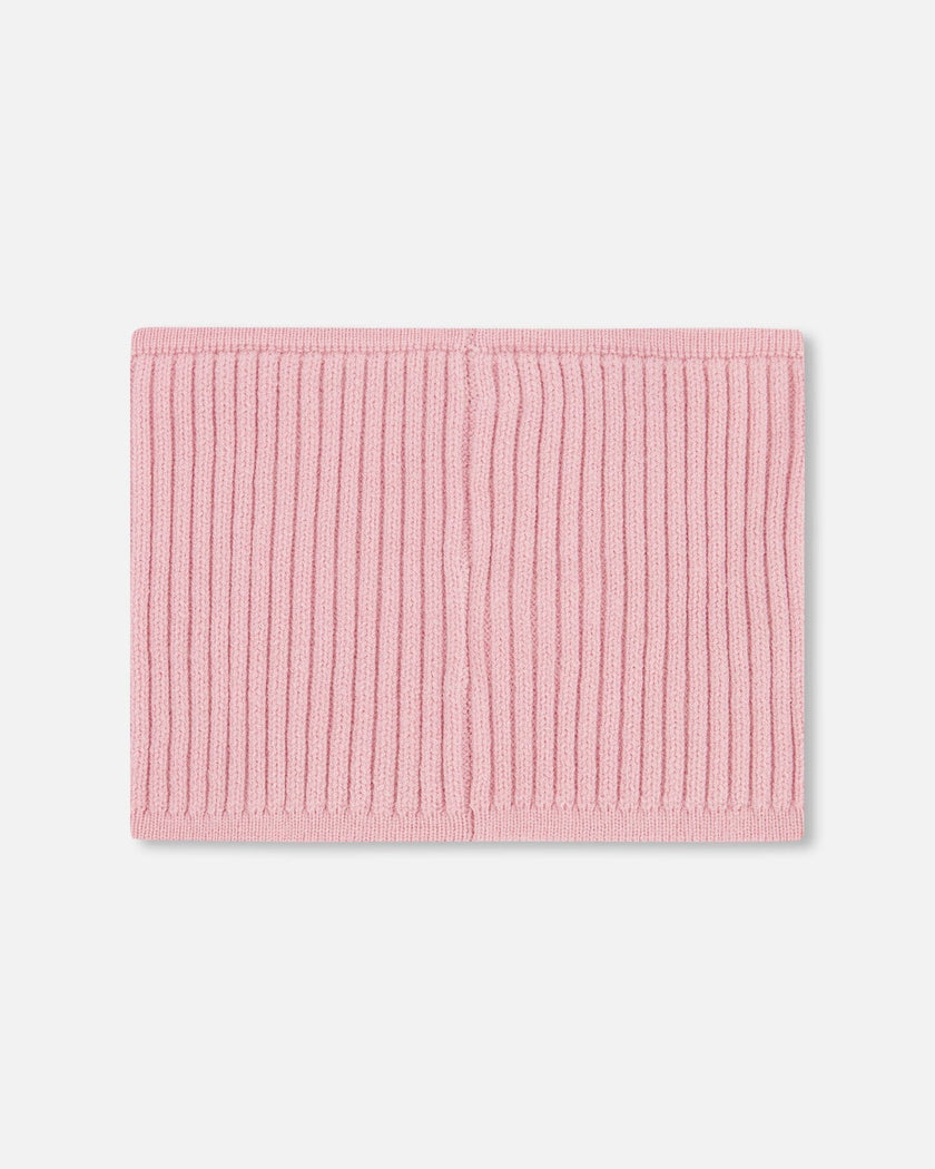 Knit Neckwarmer Pale Pink