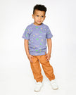 Parachute Jogger With Patch Pockets Brown Sugar