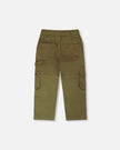 Stretch Twill Carpenter Pants Dark Khaki Green