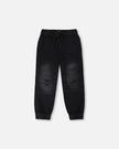 Stretch French Terry Denim Jogger Grey