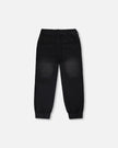 Stretch French Terry Denim Jogger Grey