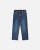 Stretch Jeans Navy Blue Denim