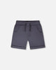 Stretch Twill Shorts Grey