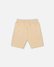 Organic Cotton Jersey Shorts Beige