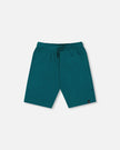 Organic Cotton Jersey Shorts Dark Turquoise