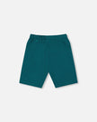 Organic Cotton Jersey Shorts Dark Turquoise
