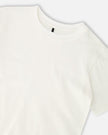Organic Cotton Jersey T-Shirt Solid Off White