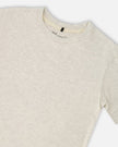 Organic Cotton Jersey T-Shirt Solid Heather Grey