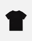 Organic Cotton Jersey T-Shirt Solid Black