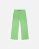 Crinkle Jersey Leggings Mint Green