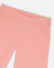 Crinkle Jersey Leggings Peach Pink